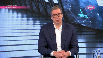 Aleksandar Vučić na Pink Aleksandar Vučić na Pink