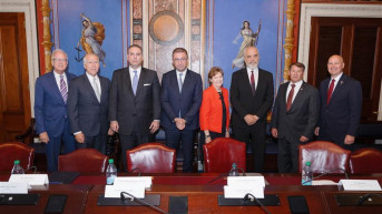 Senatorka Džin Sahin sa liderima Albanije, Zapadne Makedonije i Crne Gore