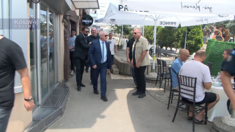 Dželjalj Svečlja u poseti Severnoj Mitrovici