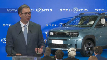 Aleksandar Vučić u Stelantisu ispred nove fijat grande panda
