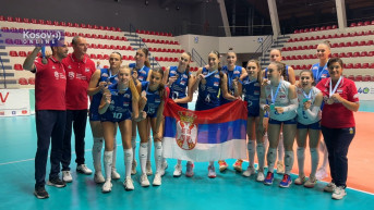 Mlade odbojkašice Srbije u Albaniji