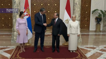 Vučić sa predsednikom Egipta