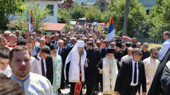 Vučević i Porfirije u Bratuncu