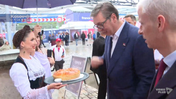 Vučić na otvaranju Srpske kuće u Parizu