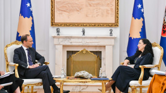 Vjosa Osmani i Erik Pop