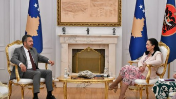 Vjosa Osmani sa Krešnikom Radonićijem