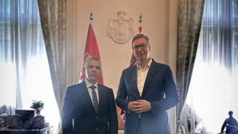 Aleksandar Jablanović i predsednik Srbije Aleksandar Vučić