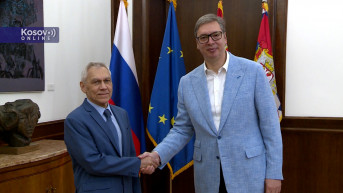 Aleksandar Vučić i Aleksandar Bocan-Harčenko