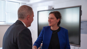 Artane Rizvnoli sa italijanskim ambasadorom