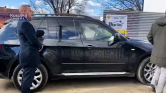 Džip premijera Aljbina Kurtija