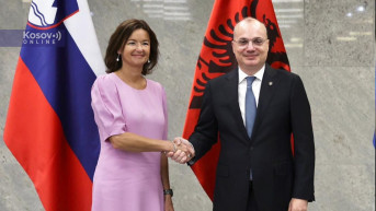 Iglji Hasani i Tanja Fajon
