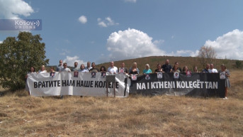 Obeležavanje 26 godina od otmice novinara Radio Prištine Đura Slavuja i Ranka Perenića