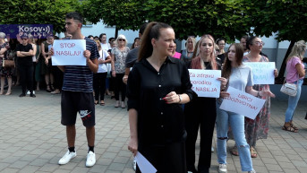 Protest u Gračanici zbog ubistva žene