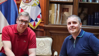 Aleksandar Vučić i Nemanja Berić