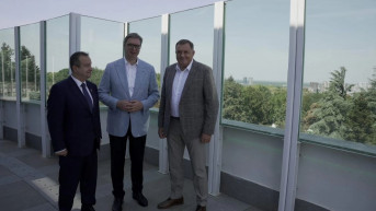 Aleksandar Vučić, Milorad Dodik i Ivica Dačić