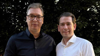 Aleksandar Vučić i Sebastijan Kurc