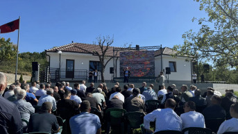 Svečano otvoren štab OVK u Podujevu