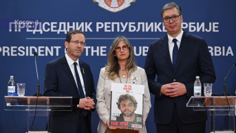 Aleksandar Vučić i Isak Hercog