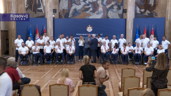 Aleksandar Vučić i učesnici Paraolimpijskih igara u Parizu