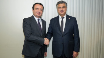 Aljbin Kurti i Andrej Plenković Aljbin Kurti i Andrej Plenković