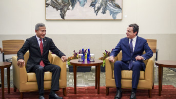 Aljbin Kurti sa ministrom spoljnih poslova Singapura Vivijanom Balakrišnanom