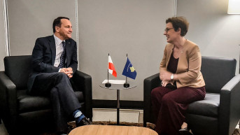 Donika Gervala i Radoslav Sikorski