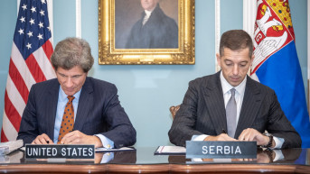 Đurić i Fernandez potpisivanje Sporazuma