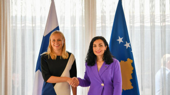 Elina Valtonen i Vjosa Osmani