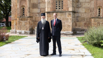 Episkop Teodosije i Aivo Orav