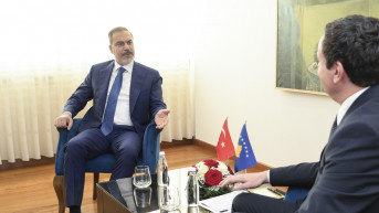 Hakan Fidan i Aljbin Kurti