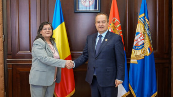 Ivica Dačić i Silvija Davidoj