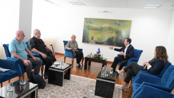 Aljbin Kurti na sastanku sa Sonjom Biserko i Nenadom Čankom