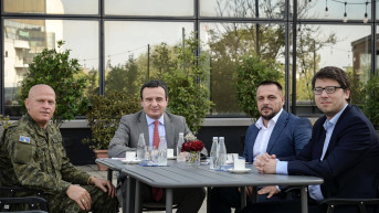 Kurti sa Maćedoncijem, Muratijem i komandantom KBS Baškimom Jašarijem