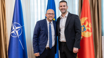 Milojko Spajic i Manuel Zaracin