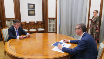Miroslav Lajčak i Aleksandar Vučić