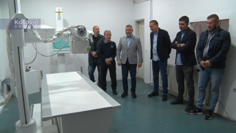 Domu zdravlja u Štrpcu kompanija "Medika" iz Prištine donirala je novi rendgen aparat