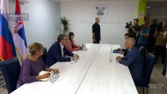 Aleksandar Vučić sa ambasadorom Ruske Federacije Aleksandrom Bocanom Harčenkom