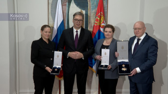 Aleksandar Vučić i Rusi odlikovanja