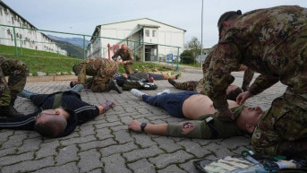 Kfor izveo vežbu evakuacije ranjenika u Peći
