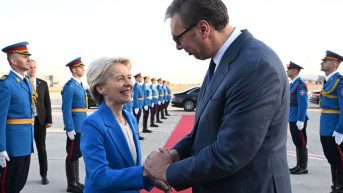 Ursula fon der Lajen i Aleksandar Vučić