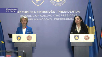 Ursula fon der Lajen i Vjosa Osmani