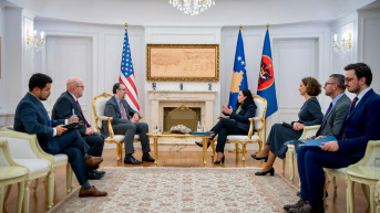 Aleksandar Kasanof i Vjosa Osmani