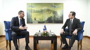 Aljbin Kurti i Saša Magazinović