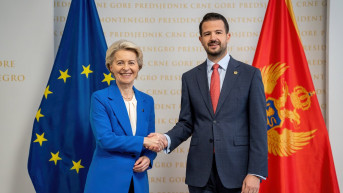 Ursula fon der Lajen i Jakov Milatović
