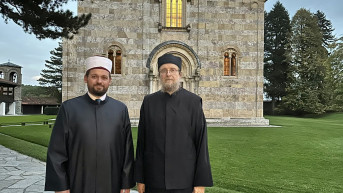 imam Labinot Malići i iguman Sava Janjić
