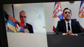 Aleksandar Vulin sa Rajnerom Rotfusom
