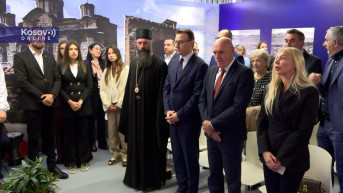 Sajam knjiga štand Kancelarije za KiM