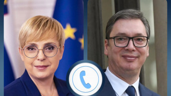 Aleksandar Vučić sa Natašom Pirc