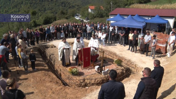Kamen temeljac za crkvu u selu Sušiće