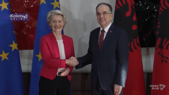 Ursula fon der Lajen i Bajram Begaj